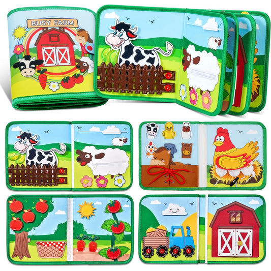 Farm Animal Busy Book MS025