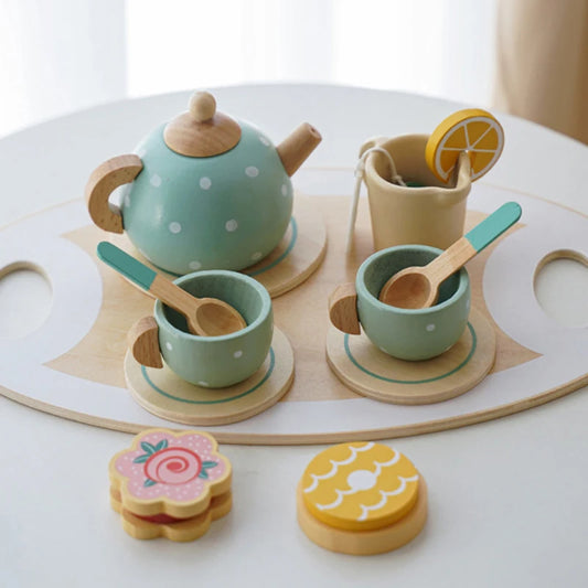 Wooden Afternoon Tea Set MCS MLA021