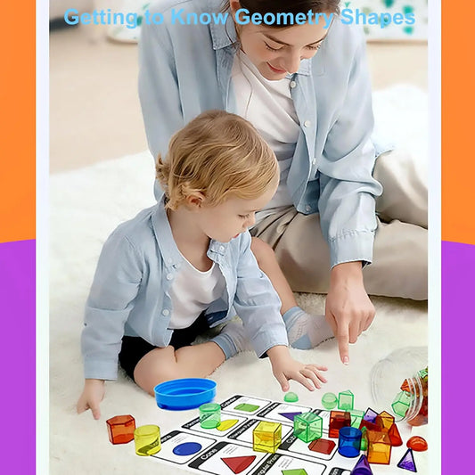 Teaching Aids - Shapes & Number & Letter,Light RT013