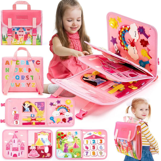 Busy Board Preschool with 12 Life Skill MS019