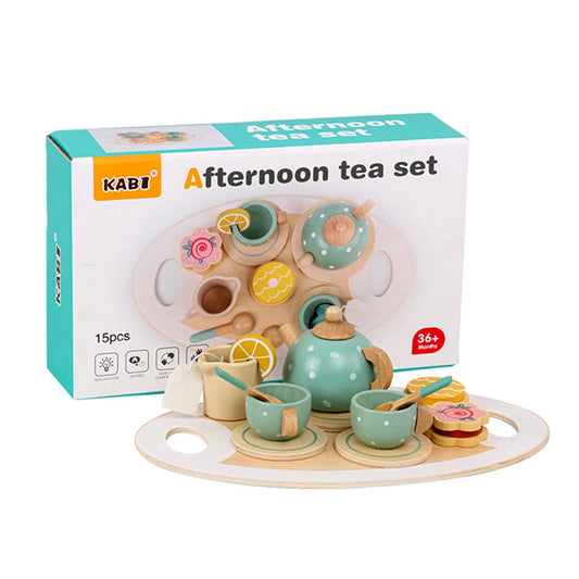 Wooden Afternoon Tea Set MCS MLA021